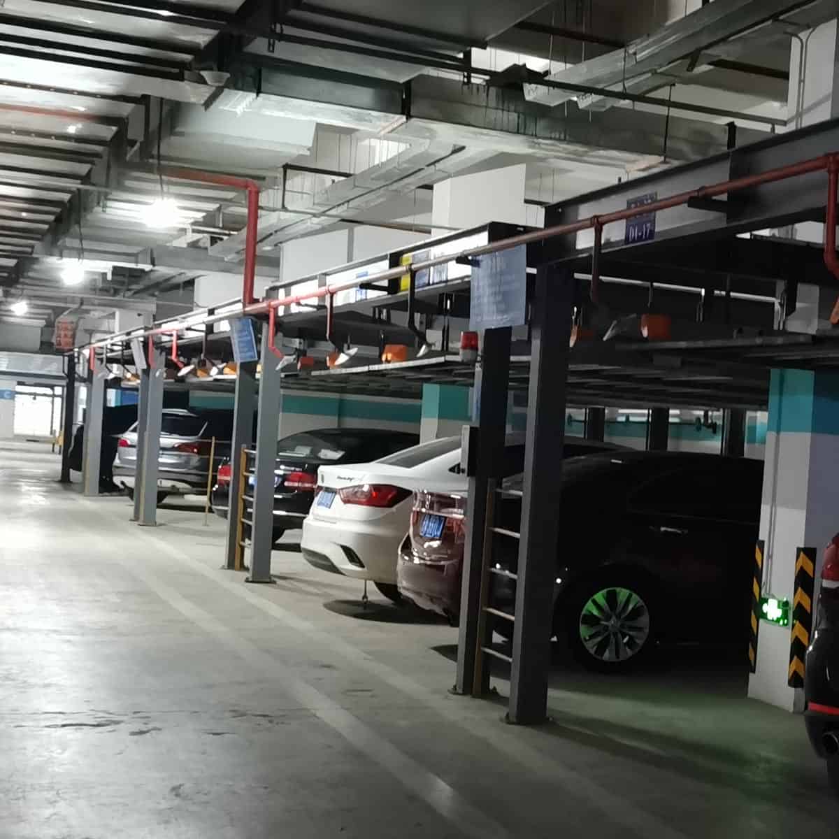 PJS四柱簡(jiǎn)易升降立體車庫